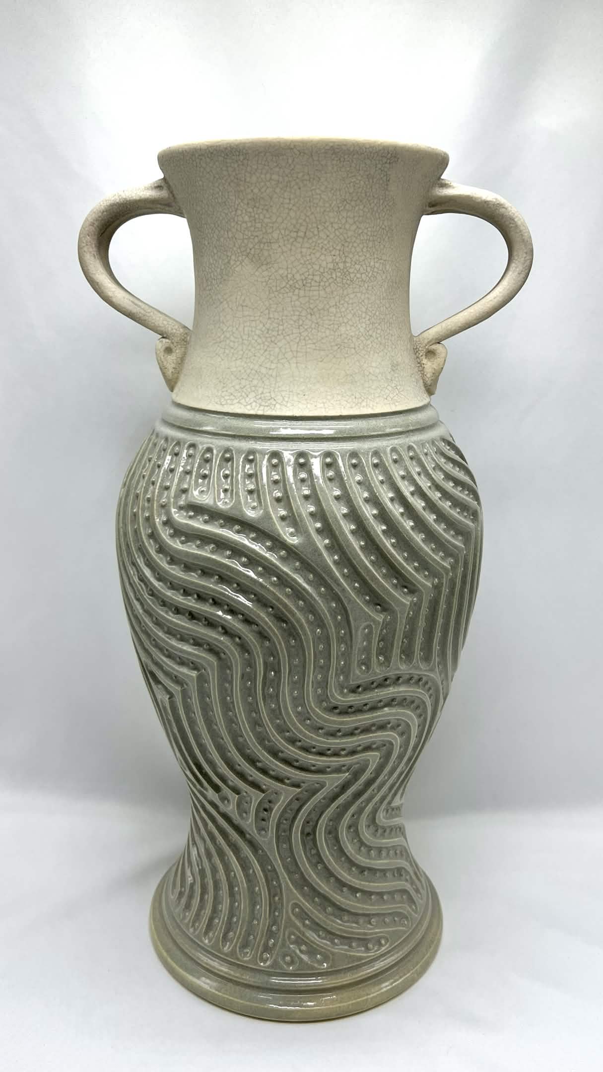 Textured amphora